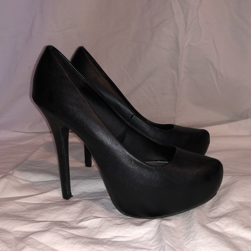 Black heels